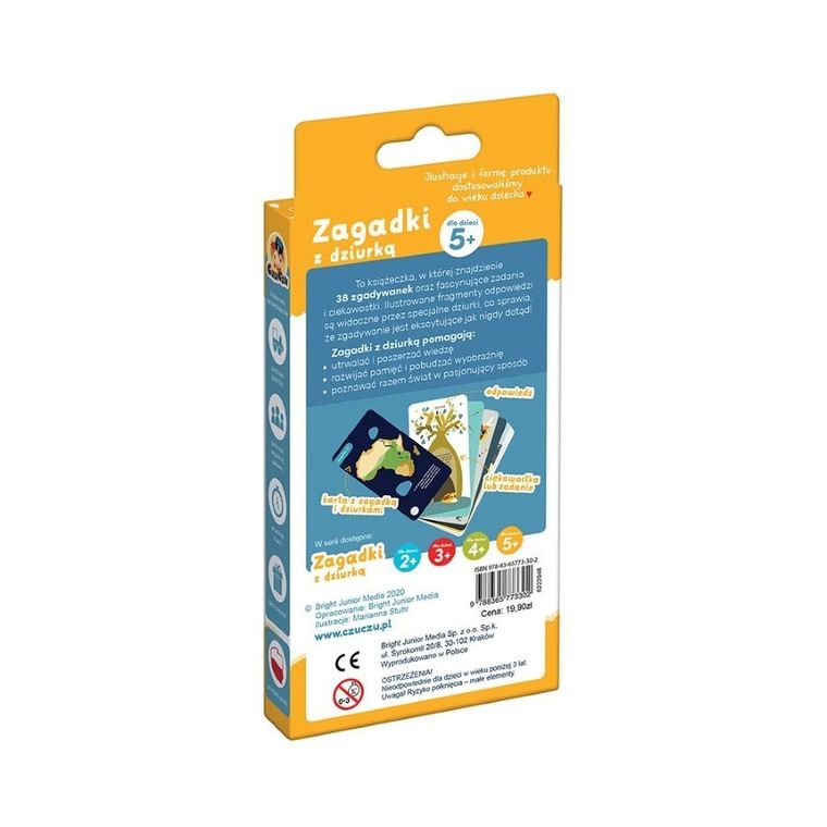 CzuCzu, Zagadki z dziurką dla dzieci