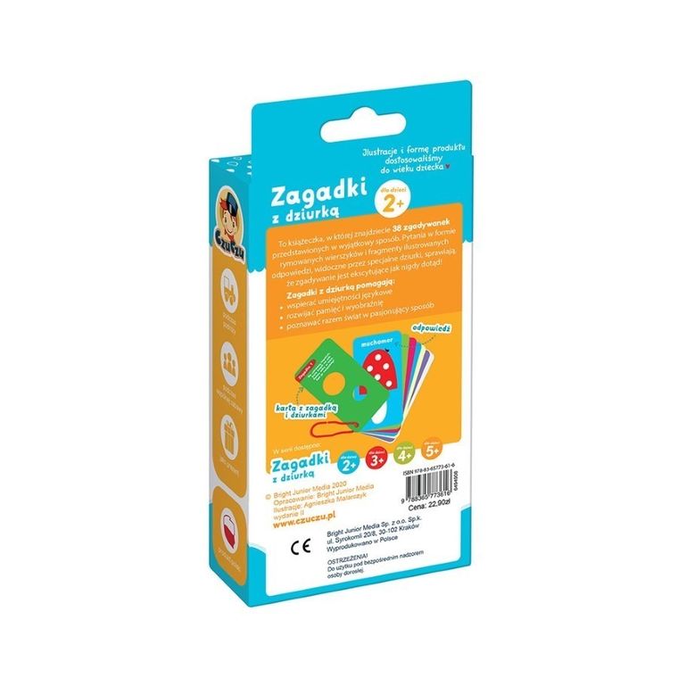 CzuCzu, Zagadki z dziurką dla dzieci
