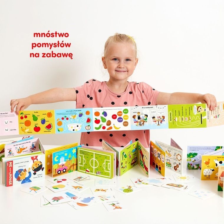 CzuCzu, zestaw do nauki języka angielskiego dla dzieci, 4, 5, 6+