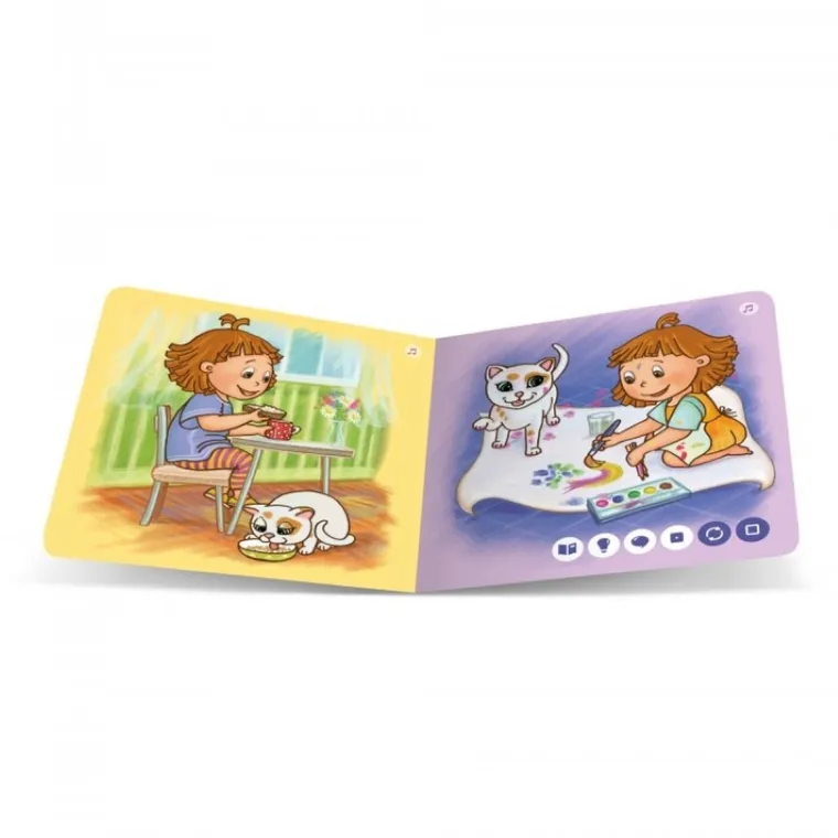 Czytaj z Albikiem. Mini książeczka. Codzienne czynności