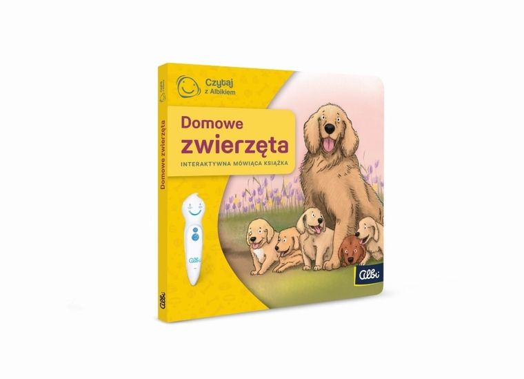 Czytaj z Albikiem. Mini książeczka. Domowe Zwierzęta