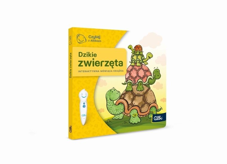 Czytaj z Albikiem. Mini książeczka. Dzikie zwierzęta