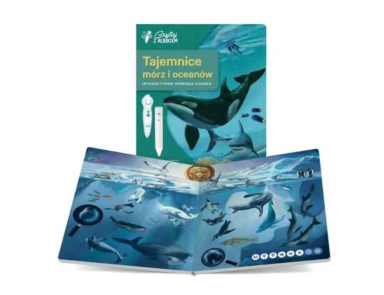 Czytaj z Albikiem. Tajemnice mórz i oceanów