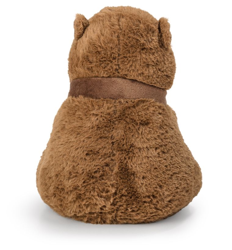 Daffi, Kapibara z brązowym szalikiem, maskotka, 27 cm