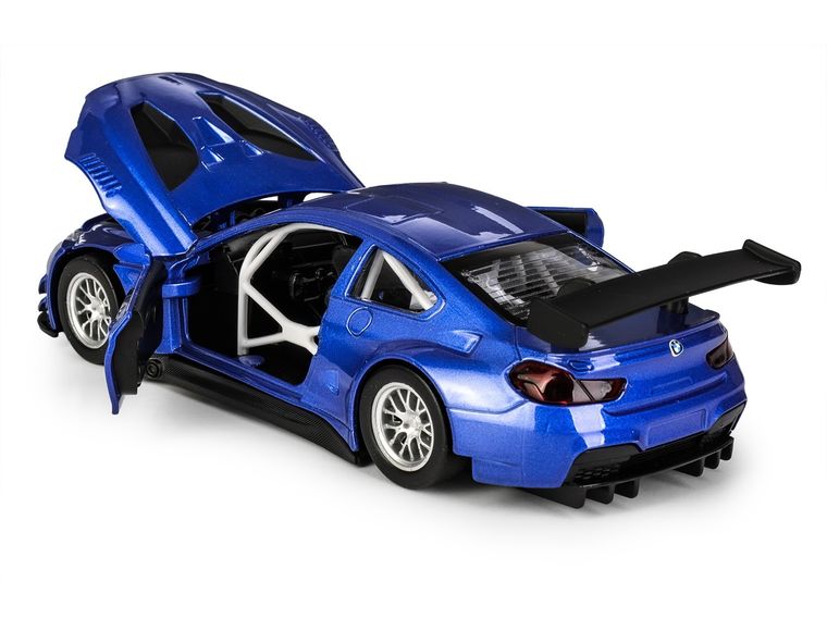 Daffi, MSZ, BMW M6 GT3, pojazd, model metalowy, niebieski, 1:32