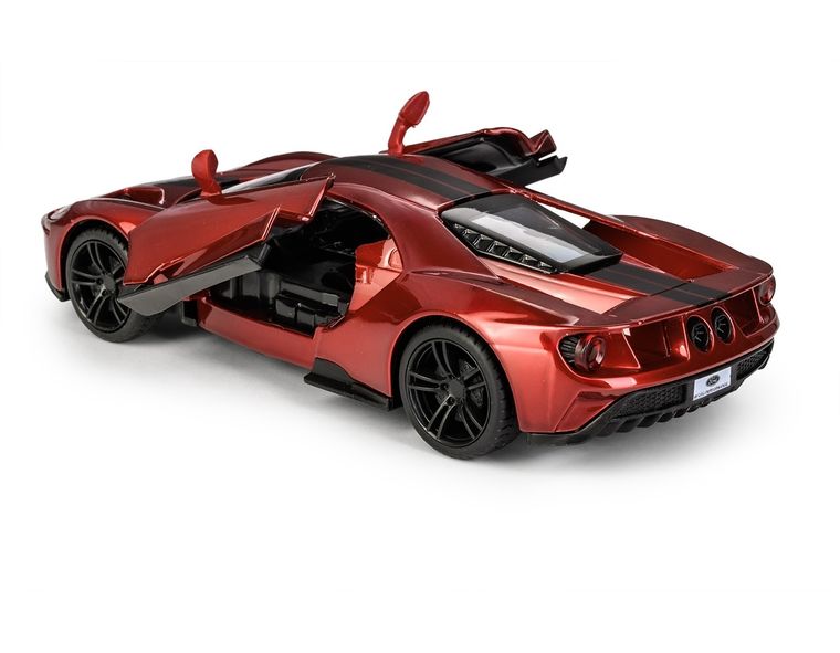 Daffi, MSZ, Ford GT 2017, pojazd, model metalowy, czerwony, 1:32