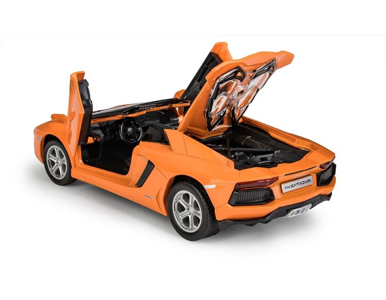 Daffi, MSZ, Lamborghini Aventador Roadster, pojazd, model metalowy, pomarańczowy, 1:32