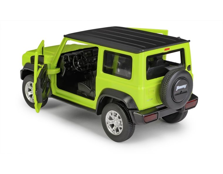 Daffi, MSZ, Suzuki Jimny, pojazd, model metalowy, zielony, 1:26