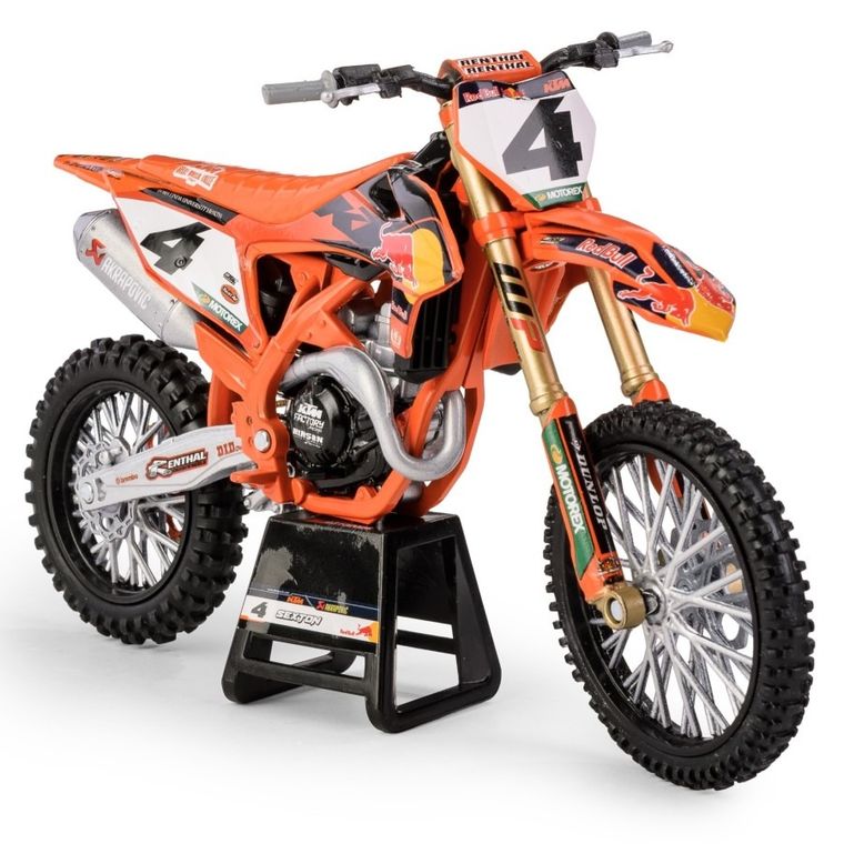 Daffi, Red Bull KTM 450 SX-F No.1 Rider: Chase Sexton 2024, motocykl, model metalowy, 1:12
