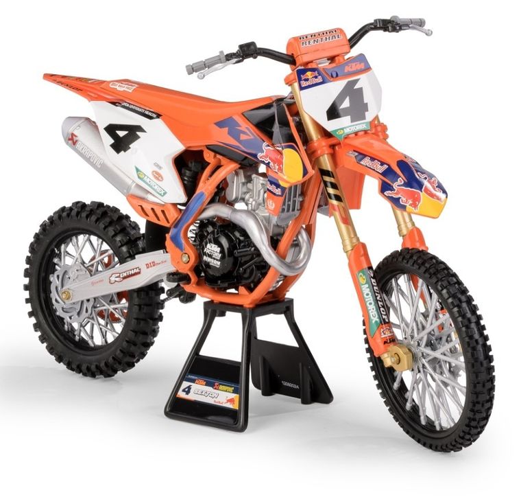 Daffi, Red Bull KTM 450 SX-F No.1 Rider: Chase Sexton 2024, motocykl, model metalowy, 1:6