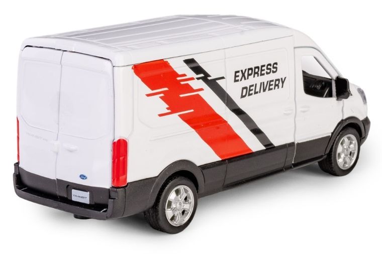 Daffi, RMZ City, Ford Transit Van Bia, pojazd, model metalowy, 1:32