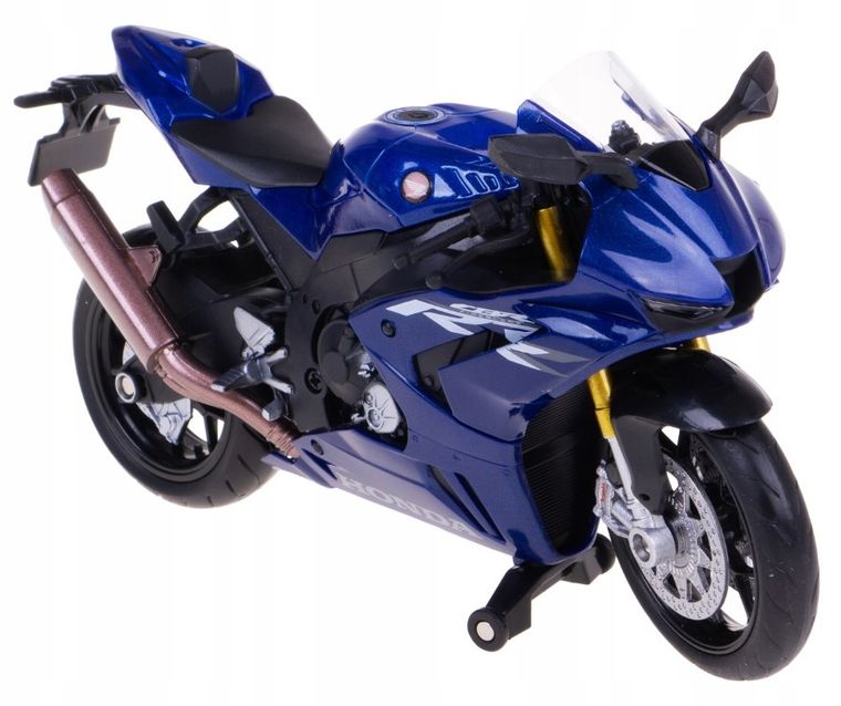 Daffi, RMZ City, Honda CBR1000RR-R Fireblade, motocykl, model metalowy, niebieski, skala 1:12
