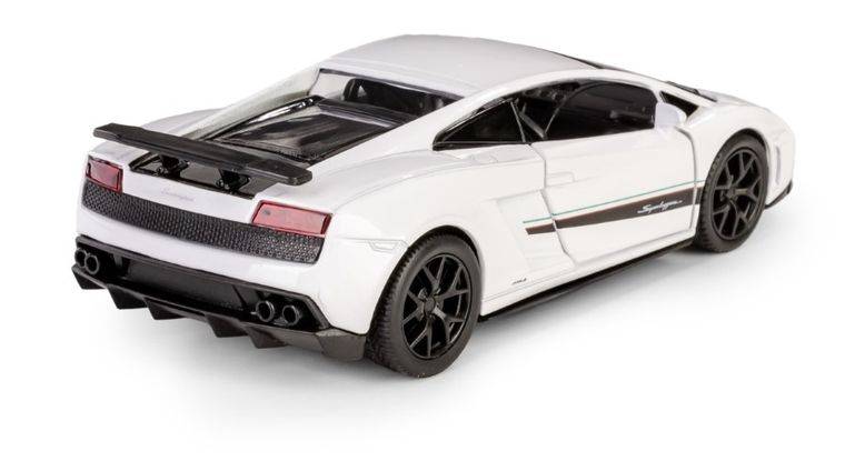 Daffi, RMZ City, Lamborghini LP570-4 Gallardo, pojazd, model metalowy, biały, 1:36