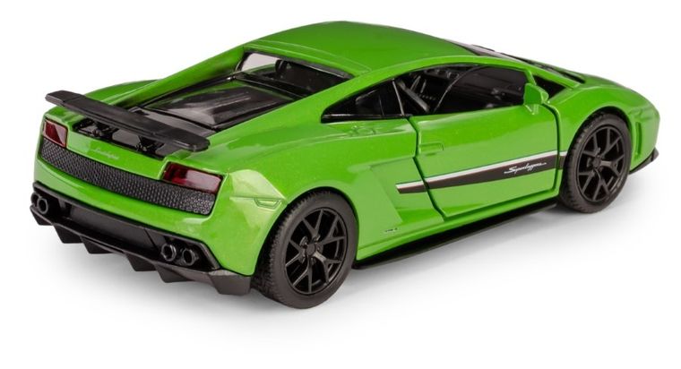 Daffi, RMZ City, Lamborghini LP570-4 Gallardo, pojazd, model metalowy, zielony, 1:36