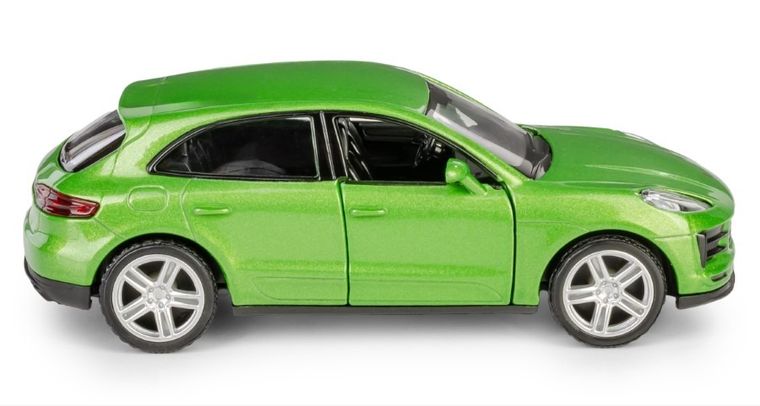 Daffi, RMZ City, Porsche Macan S, pojazd, model metalowy, zielony, 1:32