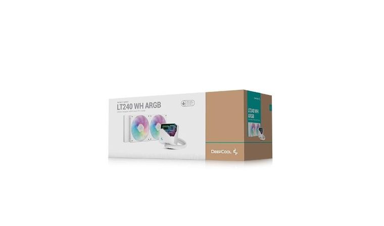 Deepcool, chłodzenie wodne, LT240 WH ARGB