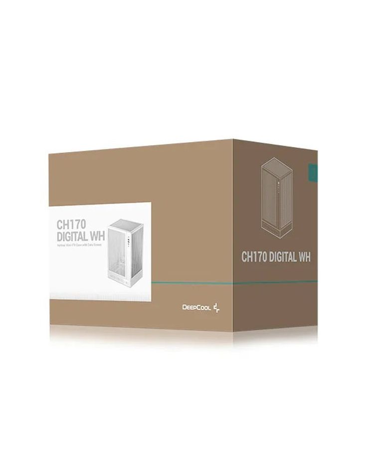 DeepCool, obudowa, CH170 DIGITAL WH