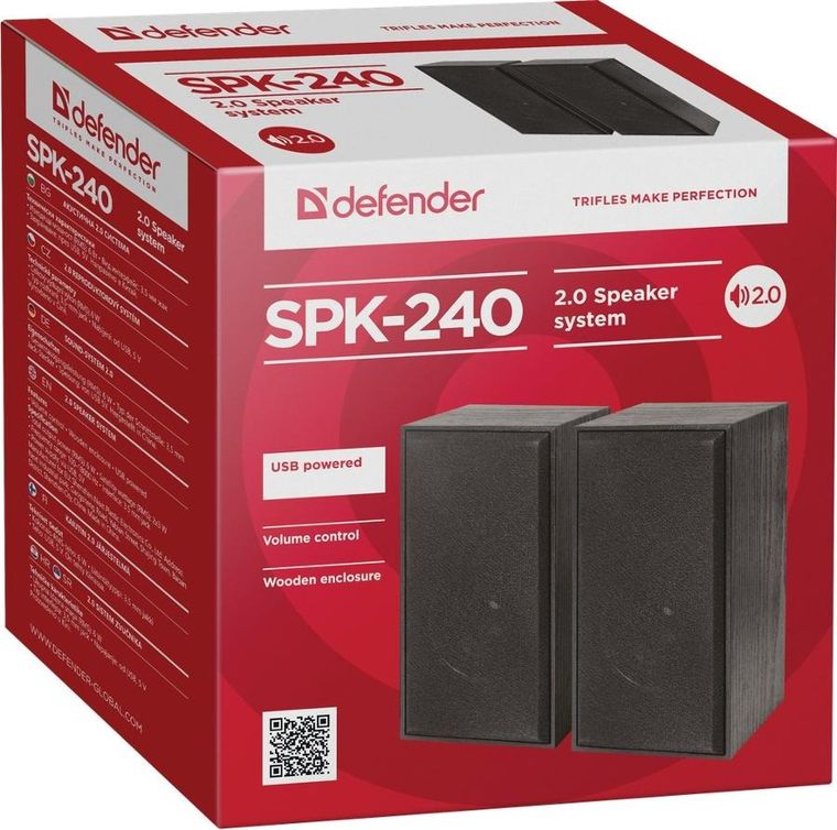 Defender Głośniki Spk-240 6w 2.0 USB 65224