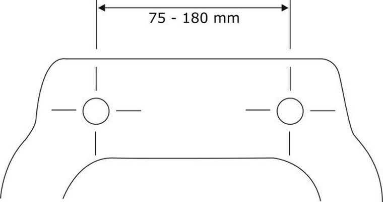 Deska sedesowa, Habos, Thermoplast, biała