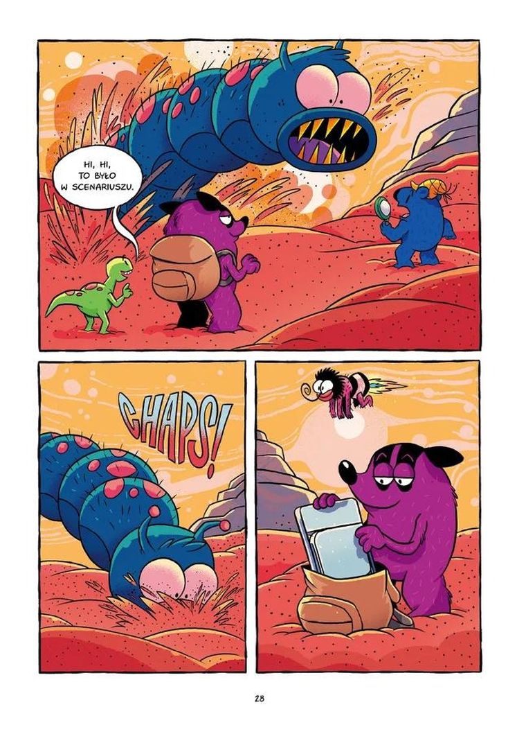 Detektyw Miś Zbyś na tropie. Gdy cię wita kosmita, a rakieta rozbita