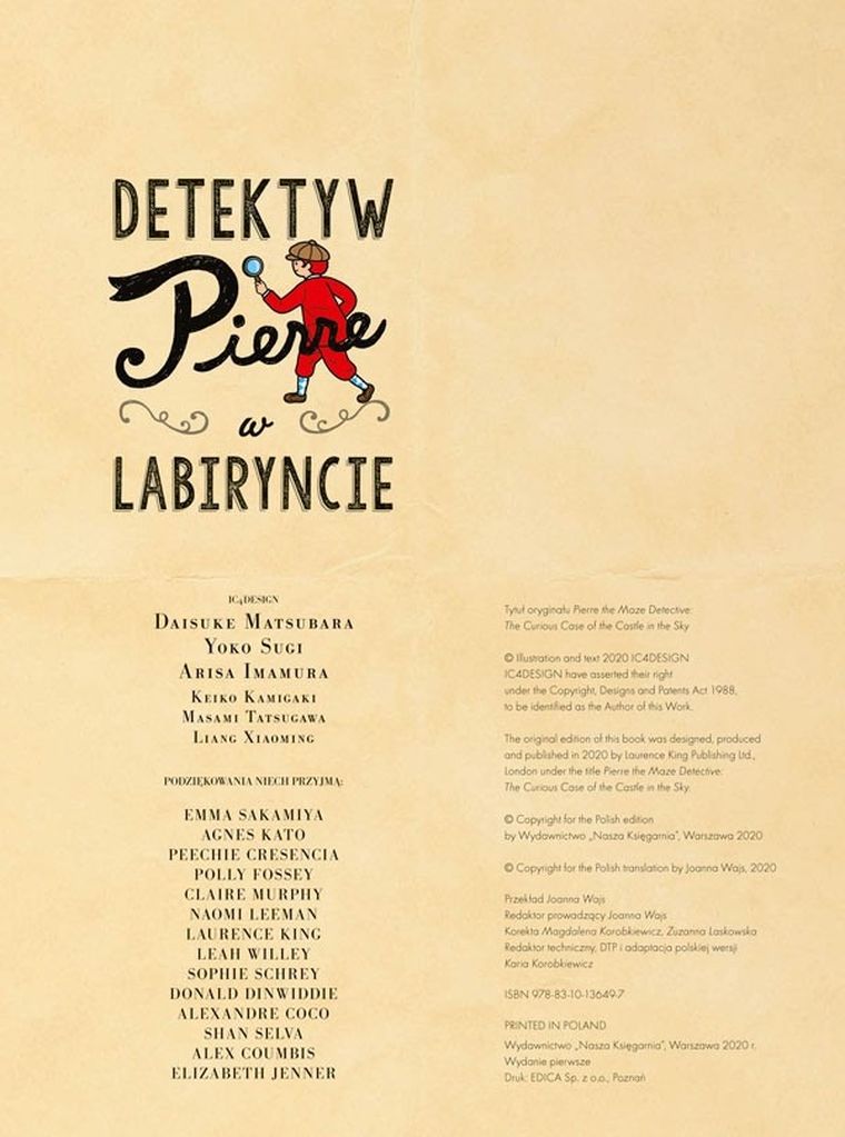 Detektyw Pierre w labiryncie. Dziwny przypadek zamku na niebie