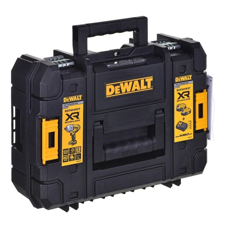 Dewalt, klucz udarowy, 1/2", 18V, 2-5Ah, DCF900P2T-QW