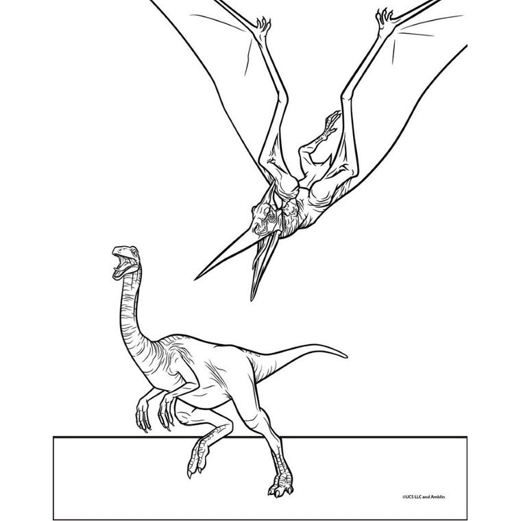 Diakakis, Jurassic Park, kolorowanka z naklejkami