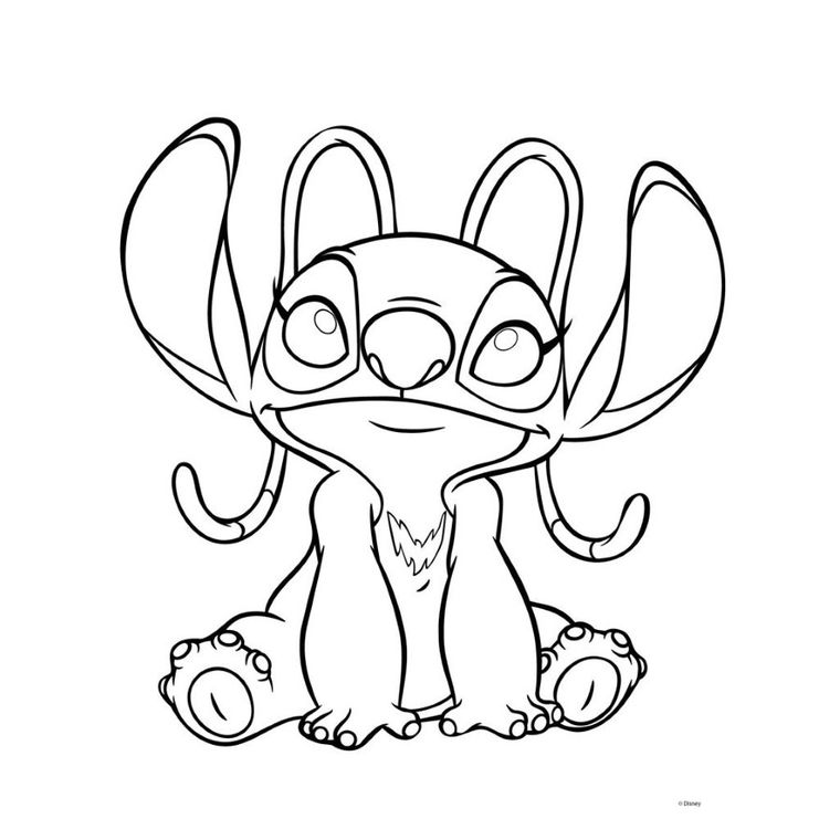 Diakakis, Lilo i Stitch, kolorowanka z naklejkami