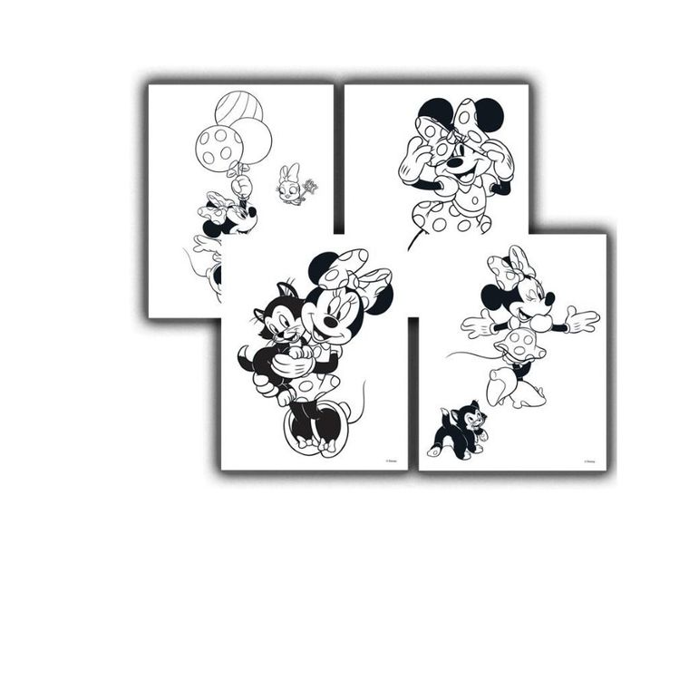 Diakakis, Myszka Minnie, kolorowanka z naklejkami