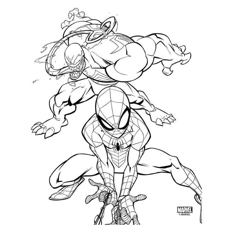 Diakakis, Spider-Man, kolorowanka z naklejkami