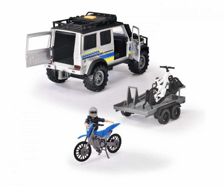 Dickie, Playlife, zestaw policyjny, 40 cm