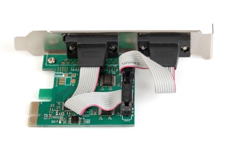 Digitus, kontroler, RS232 PCI EXPRESS, 2XDB9L