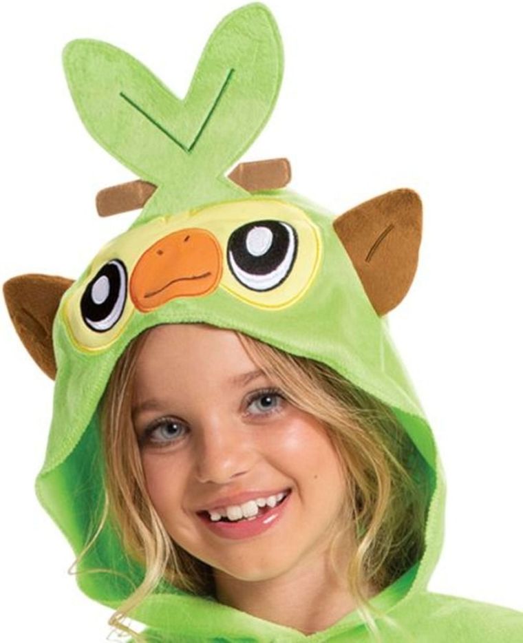 Disguise, Pokemon, Grookey, strój karnawałowy, kigurumi, zielone, 109-126 cm, 4-6 lat