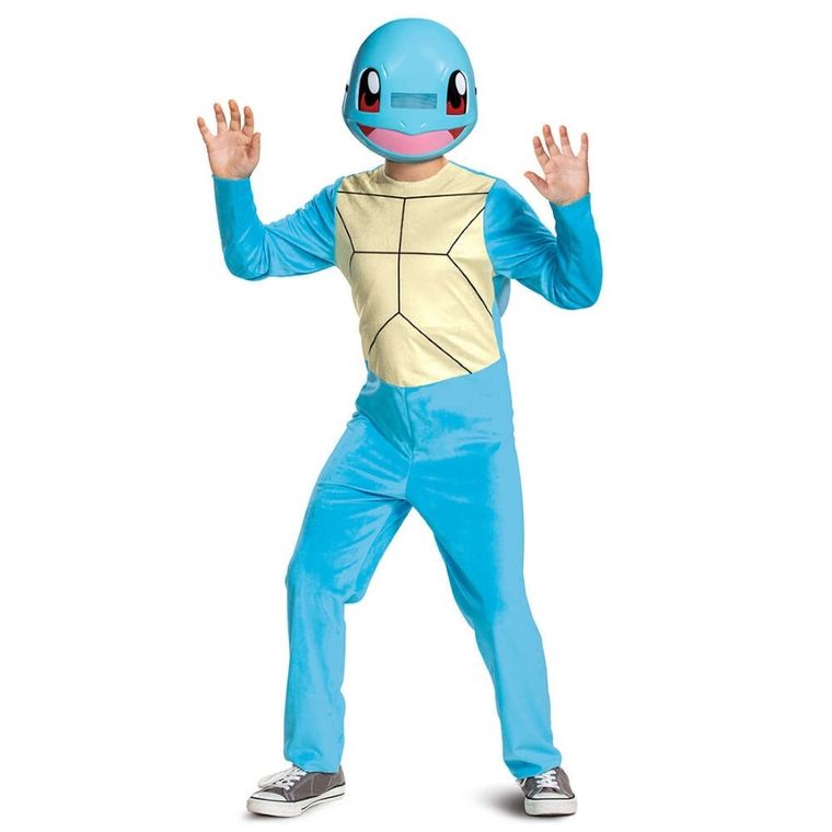 Disguise, Pokemon, Squirtle, strój karnawałowy, kigurumi, błękitne, 137-149 cm, 10-12 lat