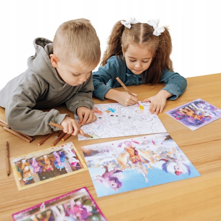Dodo, My Little Pony, puzzle 2w1, 60 elementów