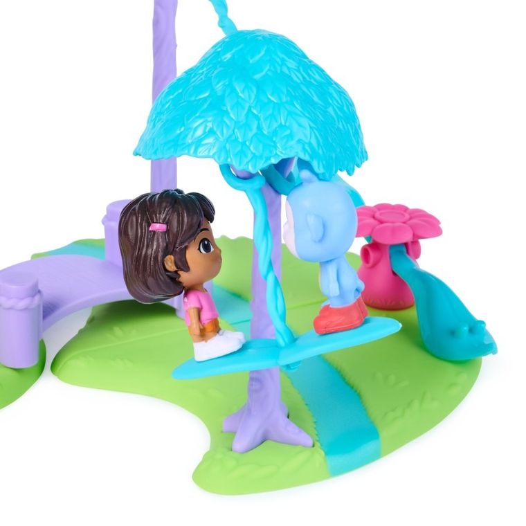 Dora poznaje świat, Mini Park Przygód w dżungli, zestaw z figurkami Dory i Butka