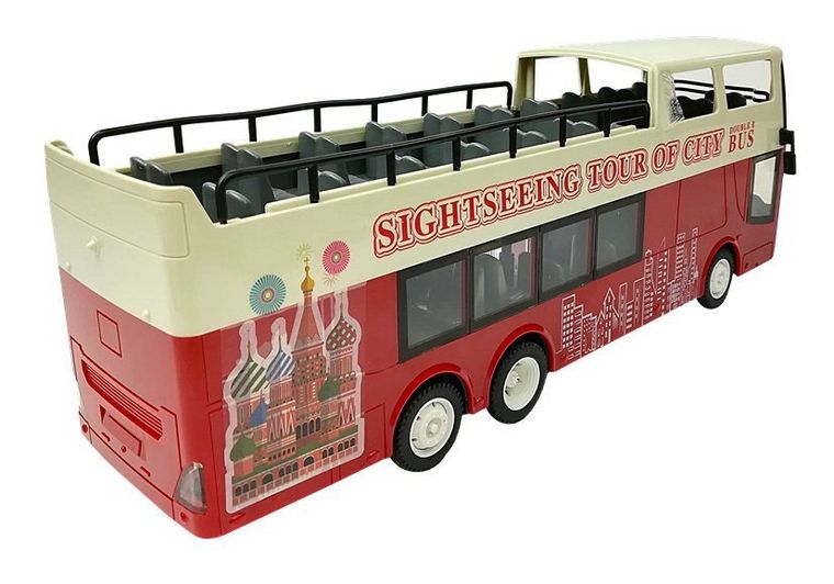 Double E, Autobus Piętrowy, pojazd zdalnie sterowany, 1:18