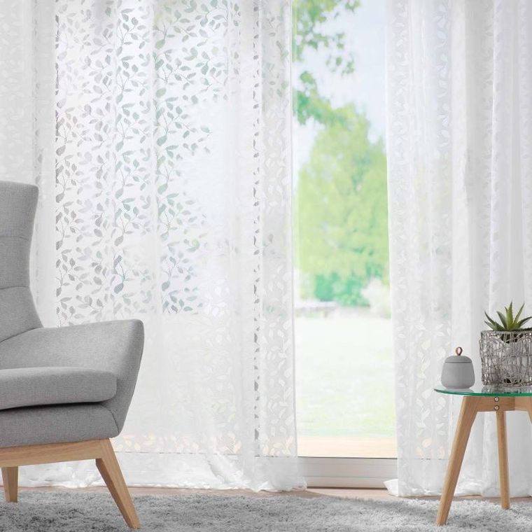 Douceur d'intérieur, firana na przelotkach, Manon, 140-240 cm