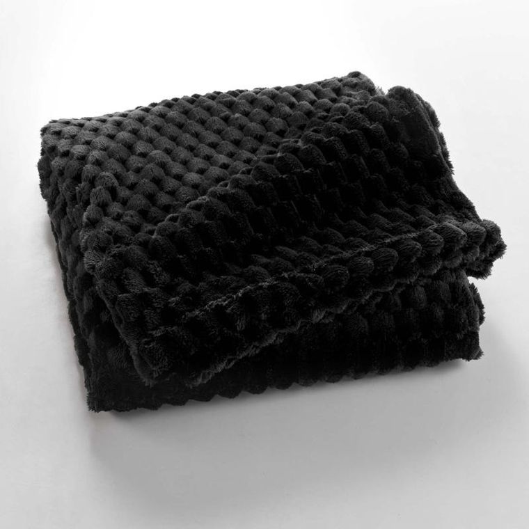 Douceur D'intérieur, Frosty, narzuta flanelowa, 125-150 cm