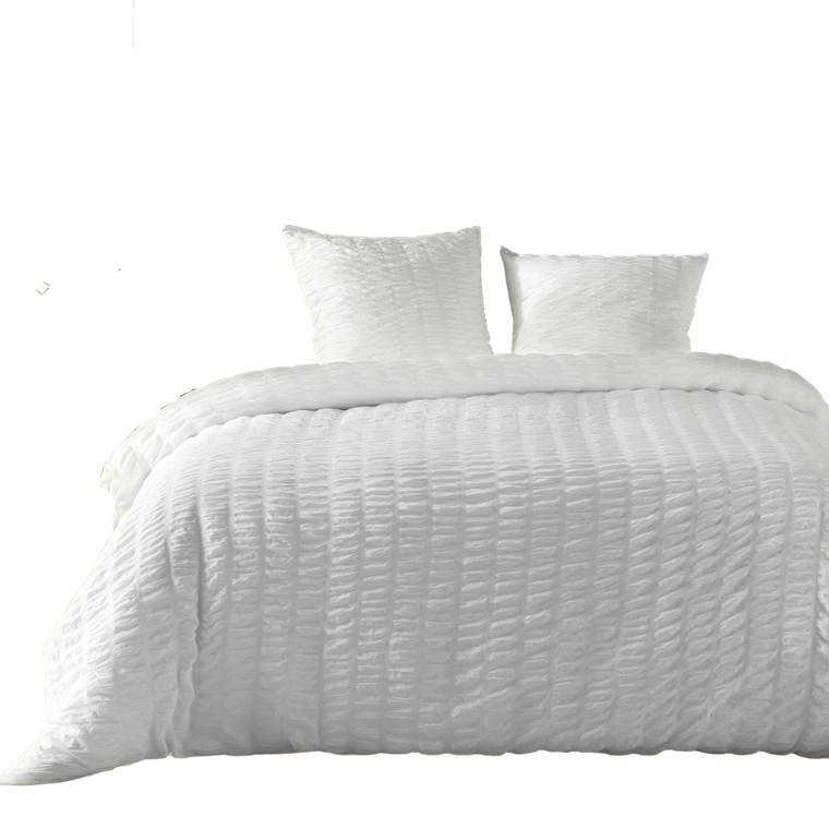 Douceur d'intérieur, komplet pościeli z mikrofibry pościelowej, Plissia, 240-220 cm