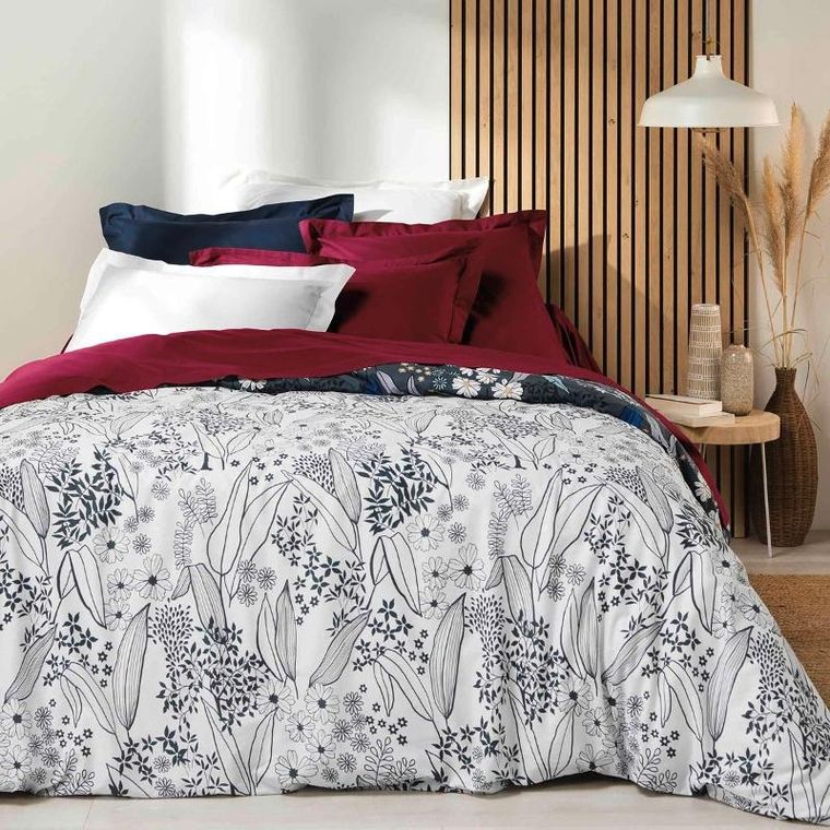 Douceur d'intérieur, podwójne prześcieradło z organicznej bawełny, Biolina, 140-190 cm