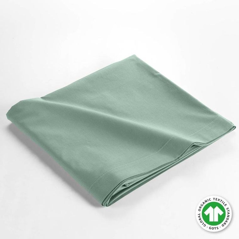 Douceur d'intérieur, prześcieradło z organicznej bawełny, 240-300 cm