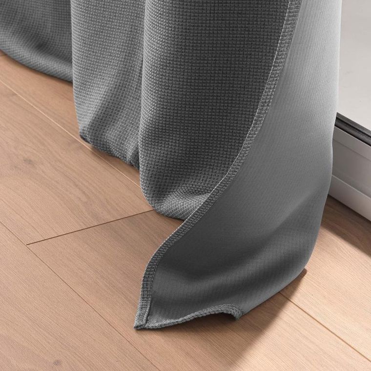 Douceur d'intérieur, zasłona zaciemniająca, Blacke, na przelotkach, 135-240 cm