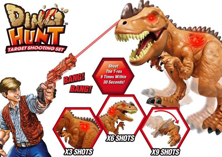 Dragon I, Polowanie na dinozaury, zabawka zręcznościowa