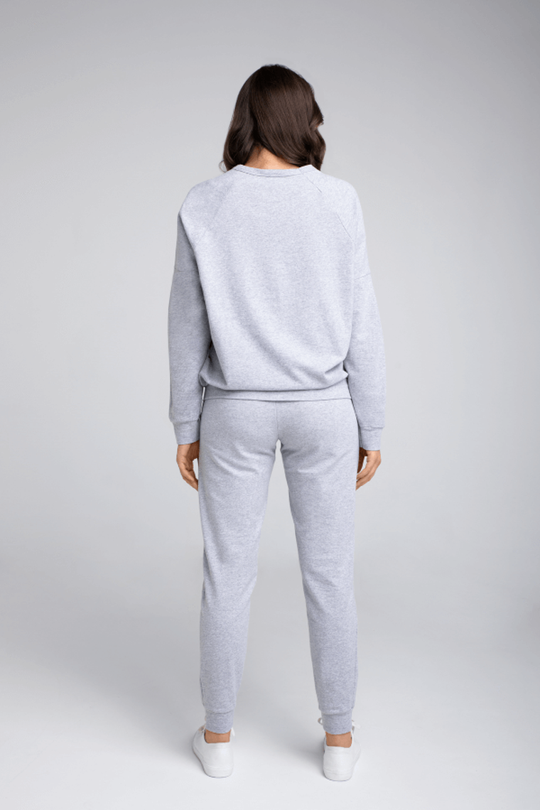 Dres damski, plus size, szary, Parma, Italian Fashion