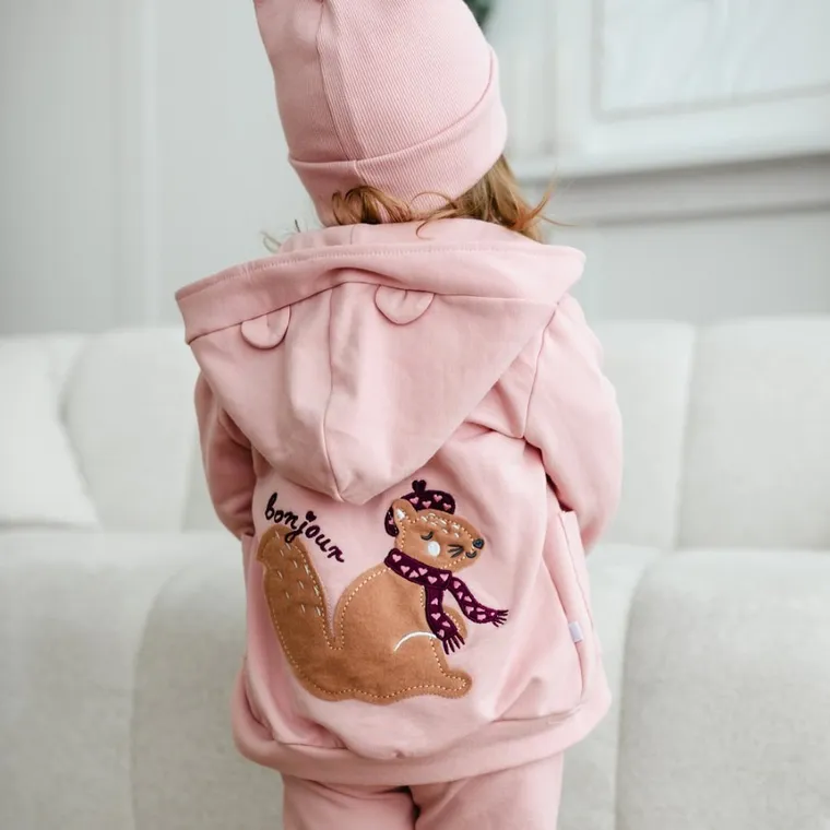 Dres dziewczęcy, różowy, Eevi