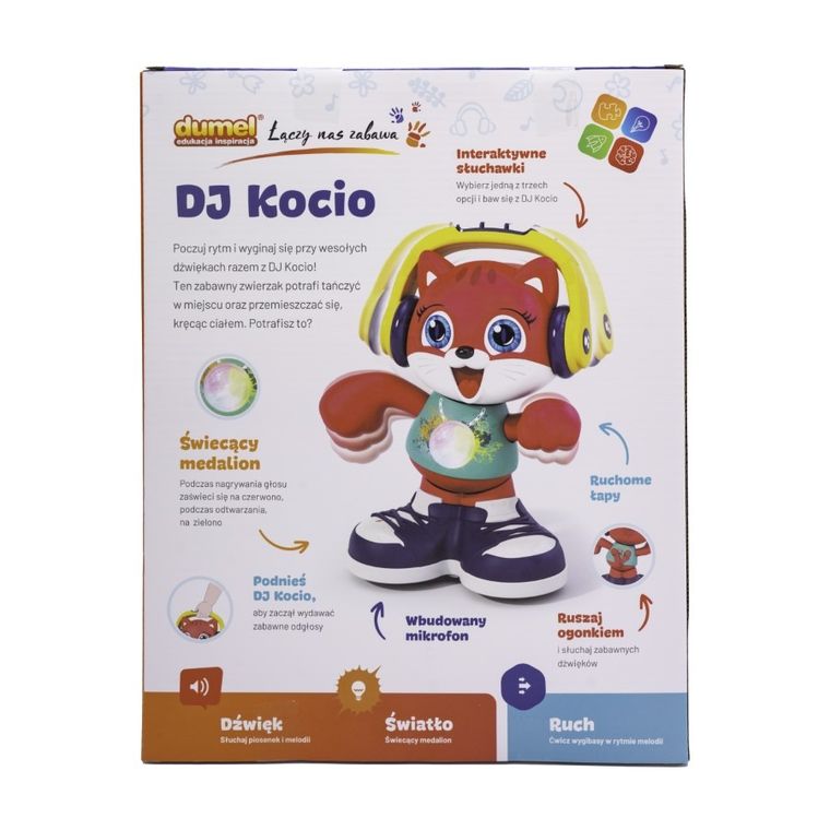 Dumel Discovery, Dj Kocio, muzyczna zabawka interaktywna
