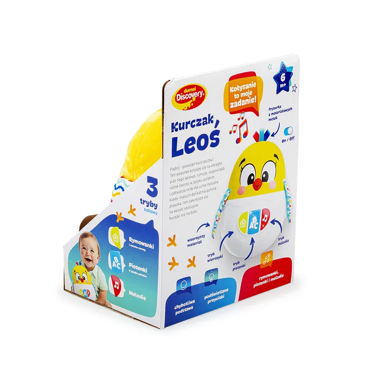 Dumel Discovery, Kurczak Leoś, interaktywna wańka-wstańka