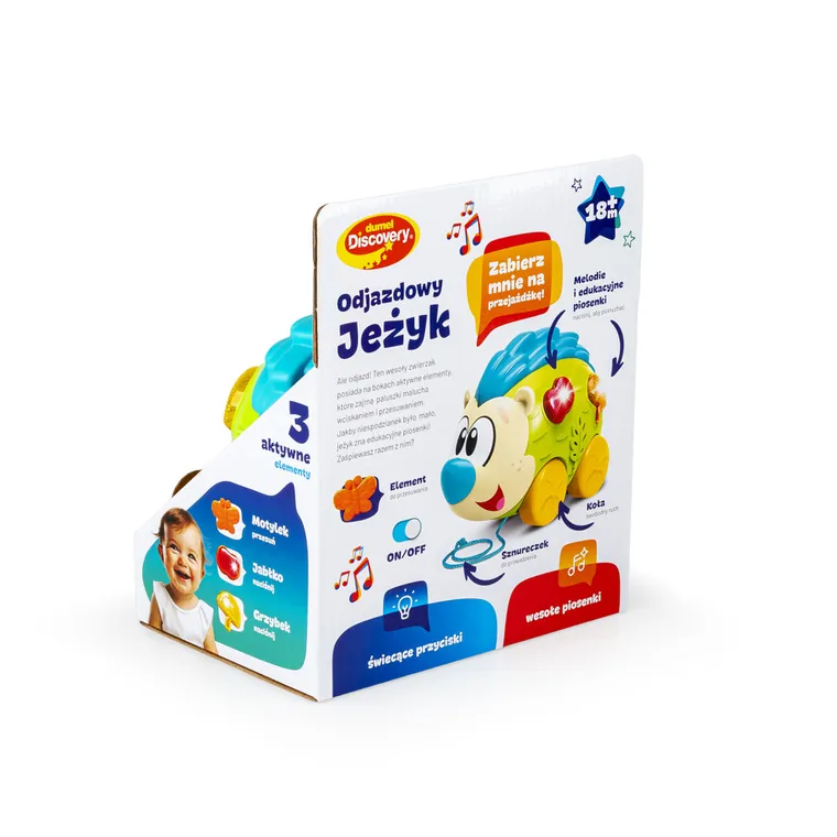 Dumel Discovery, Odjazdowy Jeżyk, zabawka interaktywna