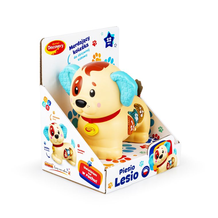 Dumel Discovery, Piesek Lesio, zabawka interaktywna